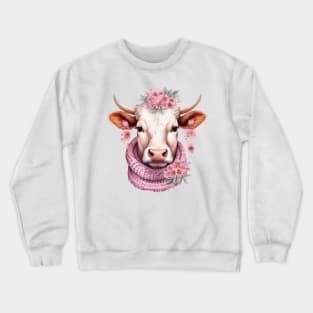 Christmas Cow #9 Crewneck Sweatshirt